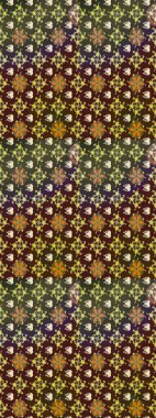 Küçük çiçekte güzel bir çiçek deseni var. Çiçekli çiçek deseni, suluboya. Raster deseni.