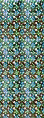 Güzel suluboya yaz çiçekleri deseni..