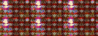 Küçük çiçekteki sevimli çiçek deseni. Raster deseni. Kahverengi renkte yaz çiçekleri. Raster illüstrasyonu.