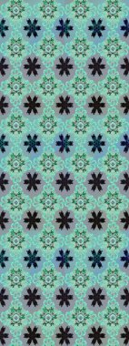 Raster illüstrasyonu. Hoş bir çiçek geçmişi var. Küçük bir çiçekte eskiz deseni. Güzel kumaş deseni.