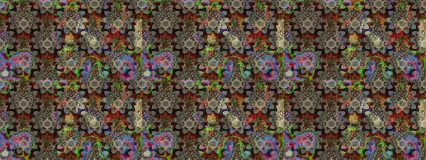 Raster suluboya çiçek deseni, narin çiçekler, gri çiçekler, tebrik kartı şablonu. Güzel kumaş deseni.