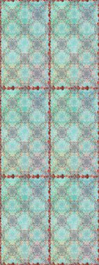 Çiçekli karalama şeklinde Raster çiçek deseni. Tarafsız renklerde çiçekler. Yumuşak, bahar çiçekli arka plan.