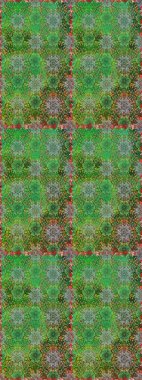 Bahar çiçekli, dikişsiz, sevimli çiçek deseni. Güzel kumaş deseni. Raster illüstrasyonu.