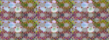 Çiçekli el, pürüzsüz desen çizmiş. Modern gelişim, gri raster arka plan duvar kağıdı çizimi, klasik çizgiler, desenli desenli çiçekler, çiçekli süsler..