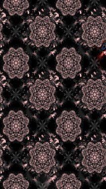 Kumaş, duvar kağıdı ve kağıt üzerine baskı yapmak için gelişen arka plan. Raster illüstrasyonu. Eski usul küçük çiçekli şirin bir eskiz deseni. Moda arka planında parlak buketler.