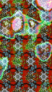 Raster Henna dövme stili. Kızılderili desenli desenli desenli şal deseni. Tekstil, tebrik kartı, boyama kitabı, telefon kılıfı baskısı için kullanılabilir. Etnik Mandala süsü.