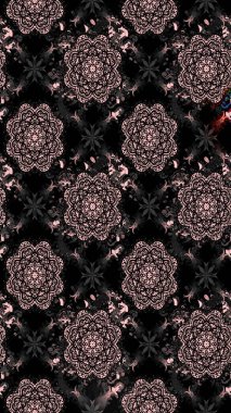 Kumaş, duvar kağıdı ve kağıt üzerine baskı yapmak için gelişen arka plan. Raster illüstrasyonu. Eski usul küçük çiçekli şirin bir eskiz deseni. Moda arka planında parlak buketler.