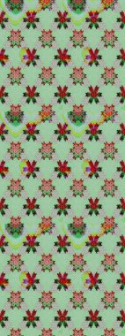 Raster deseni. Küçük çiçekteki sevimli çiçek deseni. Soyut çiçek çizim kalıbı arka planı. Raster illüstrasyonu. Tarafsız renklerde.