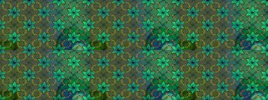 Şirin çiçekli eskiz deseni ve yeşil renkli yapraklar, suluboya çiçek deseni, duvar kağıdı, kart veya kumaş için fayanslı. Raster illüstrasyonu.