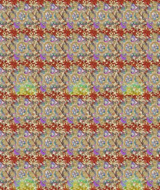 Ev dekoru. Paisley el çizimi elementler. Fantezi çiçekli eskiz deseni, doğal duvar kağıdı, çiçek desenli kıvrımlı illüstrasyon.