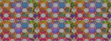 Tekstil, kumaş, kapaklar, duvar kağıtları, baskı, naylon, yapıştırma, örgü, dekupaj için çiçeksiz arkaplan. Küçük gri ve kahverengi çiçeklerle oldukça eski bir besin torbası deseni.