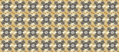 Noel, kar tanesi, yeni yıl 2019. Gri, bej ve altın elementli nötr renklerde kusursuz vintage desen.