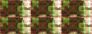 Parlak elementlerin. El çizimi Raster çizimi. Duvar kağıdı, web sayfası arka planı, ambalaj kağıdı, davetiye, broşür, afiş veya web sitesi için kusursuz çiçek deseni kullanılabilir.