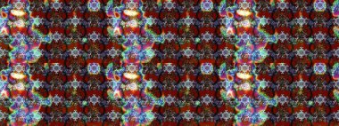 Suluboya çizim kalıbı. Dekorasyon ve tasarım için güzel bir desen. Moda baskısı. Çiçeğin suluboya çizimlerinin mükemmel deseni. Eski model. Raster illüstrasyonu.