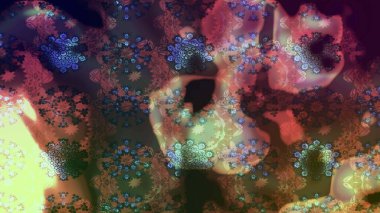 Raster Güzel kumaş deseni. Çiçek arkaplan ile soyut zarafet çizim deseni.