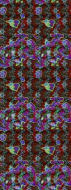 Çiçekli yumuşak bir eskiz şekli. Raster çiçekleri klasik tarzda çizilmiş. Gri renklerde bahar çiçekleri. Raster illüstrasyonu.