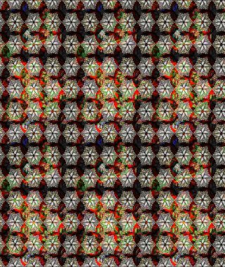 Raster illüstrasyonu. Siyah renkli çiçekler. Çizim çiçek deseni duvar kağıdı için kullanılabilir.