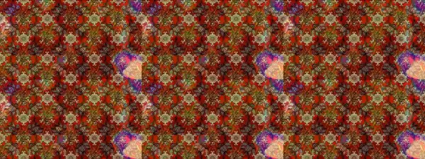 Küçük çiçekteki sevimli çiçek deseni. Güzel karalamalı çiçek desenli çizim. Güzel kumaş deseni. Raster illüstrasyonu.