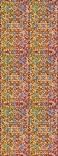 Çiçekli karalama şeklinde Raster çiçek deseni. Yumuşak, bahar çiçekli arka plan. Kahverengi ve bej renkli çiçekler.