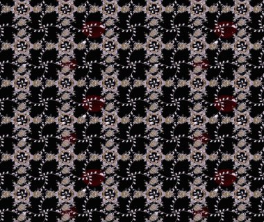 Çiçek kompozisyonu, el boyası, hassas şablon. Sevgililer günü ve tebrik kartı konsepti için şık bir davetiye. Manzaralı çiçek deseni. Üst görünüm, yumuşak siyah renk biçimi.