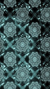 Çiçek mavisi eskiz deseni. Raster çiçek izi. Klasik taslak çizimi.