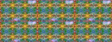 Çiçek çelengi. Raster illüstrasyonu. Desen, çizim, çiçek sınırı. Kıvırcık, parlak örgü. Güzel, parlak, pürüzsüz kumaş, tuval. Klasik eski arkaplan.