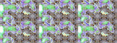 Çiçeksel nötr çizim kalıbı. Klasik taslak çizimi. Raster Yumuşak kumaş deseni. Raster çiçek izi..