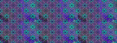 Eskiz arkaplan modeli. Raster hisseleri. Mor ve mavi renkte çiçekler. Suluboya, elle çizilmiş.