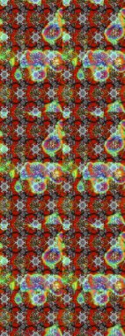 Çiçekli çiçek deseni, suluboya. Raster deseni. Küçük çiçekte güzel bir çiçek deseni..