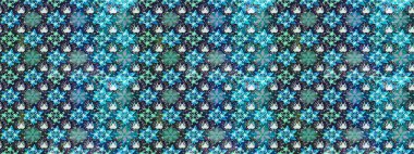 Küçük renkli çiçekler. Motley illüstrasyonu. Mavi çiçekli bahar çiçekleri. Moda baskıları için zarif bir şablon. Küçük çiçekte şirin desenler.