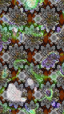 Düz Çiçek Elementleri Tasarımı. Çiçekli eskiz çizimi. Gri renkli çiçekler. Renkli Yaz Teması çizim şablonu.