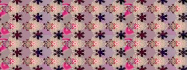 Güzel karalamalı çiçek desenli çizim. Raster illüstrasyonu. Küçük çiçekteki sevimli çiçek deseni. Güzel kumaş deseni.