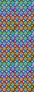 Mavi çiçekli bahar çiçekleri. Motley illüstrasyonu. Küçük renkli çiçekler. Küçük çiçekte güzel bir desen. Moda baskıları için zarif bir şablon.