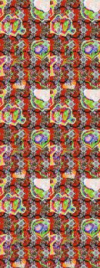 Yapraklı çizim şekli. Şirin, zarif çiçekler Raster illüstrasyonu. Poster ya da kapak için arka plan. Tekstil için figür. Davetiye ve kartpostal tasarımı için dekoratif çiçek unsurları.