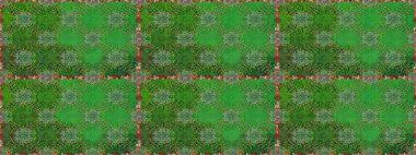 Yeşil ve nötr renklerde etnik çiçeklerle kusursuz bir desen. Raster Çiçek İllüstrasyon Şirin Tekstil.