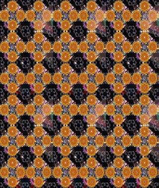 Raster stili kumaş deseni. Çiçekler suluboya çizim deseni.