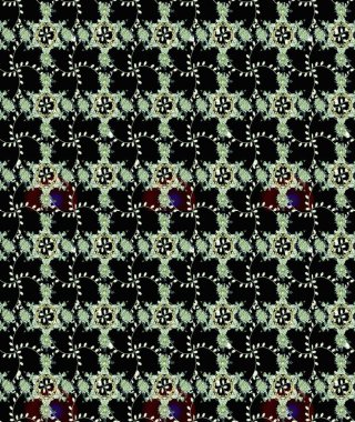 Çiçek desenli eskiz, darbeler, sıçramalar, yaz çiçekleri. Raster illüstrasyonu. Siyah renkte çiçekler.