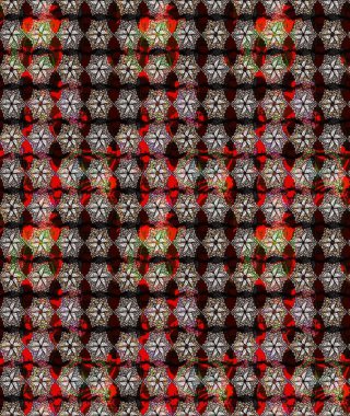 Raster illüstrasyonu. Bahar çiçekleriyle güzel bir çiçek deseni çizmişsin. Güzel kumaş deseni.