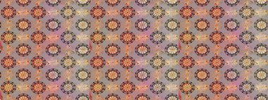 Raster illüstrasyonu. Dekorasyon ve tasarım için güzel bir desen. Eski model. Moda baskısı. Suluboya çizim kalıbı. Çiçeğin suluboya çizimlerinin zarif deseni.