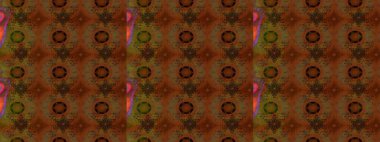 Kahverengi çiçekli bahar çiçekleri. Motley illüstrasyonu. Küçük çiçekte güzel bir desen. Küçük renkli çiçekler. Moda baskıları için zarif bir şablon.