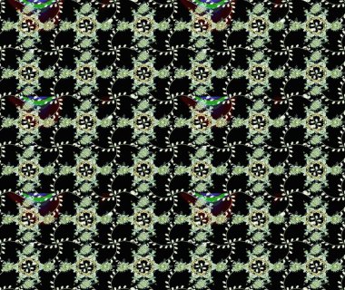 Küçük yabani çiçeklerdeki halk modelini çiz. Taşralı şıklığı. Tekstil, duvar kâğıdı, kapaklar, yüzey, baskı, hediye paketi, hatıra defteri, dekupaj. Liberty style millefleurs.