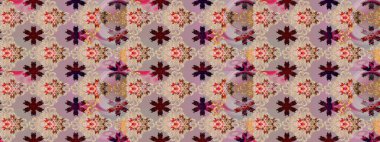 Bej renkli çiçekler. Tekstil ve kapak tasarımı için mükemmel. Renkli bej çizim deseni. Doodle tarzı. Elle çizilmiş sonbahar çiçeği deseni..