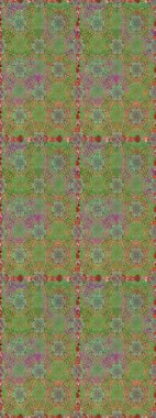 Düz çiçek öğeleri tasarım. Bahar Tema Dikişsiz desen arka plan rengi. Fantezi kumaş deseni. Raster çizimde sorunsuz çiçek desenli.