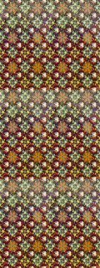 Küçük kahverengi ve gri çiçeklerle oldukça eski bir besin torbası deseni. Tekstil, kumaş, kapaklar, duvar kağıtları, baskı, paket, koleksiyon defteri, örgü, dekupaj için çiçek arkaplanı..