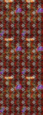 Karalama çiçekleri çizim kalıbı. Sanat, çiçeklere ilham verir ve arka plan bırakır. Kahverengi el çizimi. Raster deseni.