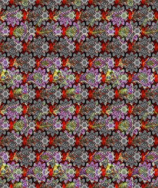 Modern stil dokusu. Çiçek desenli raster, gri çizgi grafik deseni soyut raster arkaplan.