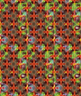 Bahar mevsimi. Nazik romantik baskı. Kırmızı renkte çiçekler. Tatil havası. Raster güzel bir çiçek deseni çiziyor..