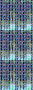 Suluboya tarzında mavi renkli çiçekler. Raster illüstrasyonunda çiçek deseni çizimi.