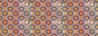 Gri renklerde. Raster illüstrasyonu. Çiçekli güzel suluboya desen.