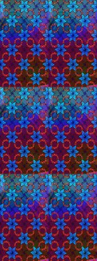 Mavi renkli çiçekler. Nazikçe, güzel çiçek arkaplanı. Raster çiçek desenli ve çiçekli..